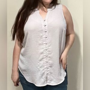 Torrid Lilac Harper Button-up Blouse (NWOT)